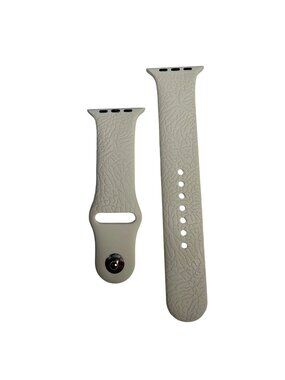 Air Jordan Apple Watch Textured Silicone Sport Band (42mm/44/46/49) Beige Tan